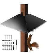 Metal Squirrel Baffle for 4X4 Post, 17 Inch Squirrel Guard for for Bird ... - €29,31 EUR