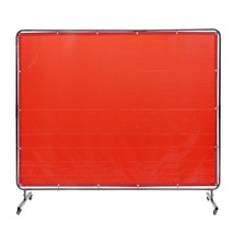 VEVOR Welding Screen with Frame, 6&#39; x 8&#39; Welding Curtain Screen, Flame-Resistan - £68.06 GBP