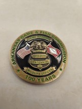 Arkansas Game and Fish Commission Police 100 year Challenge Coin game warden NOS - £57.08 GBP