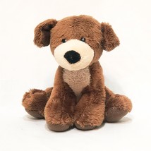 Brown Puppy Dog  Plush Stuffed Animal 4&quot; Gund Kids makes Barking Noise - £14.67 GBP