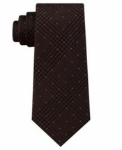 MSRP $70 Michael Kors Mens Dotted Glen-Check Silk 3&quot; Tie Size OSFA - £23.69 GBP