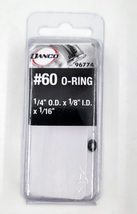 Danco 10-Pack 1/4-in x 1/16-in Rubber Faucet O-Ring Size #60 Plumbing Re... - £5.50 GBP
