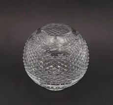 Vintage Waterford Crystal Glandore Glass Rose Bowl Ireland Older Mark Irish - £66.02 GBP