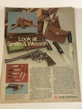 1974 Smith And Wesson Vintage Print Ad Advertisement pa14 - £5.53 GBP