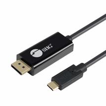 SIIG 6.6ft USB-C to DisplayPort Active Cable, DP 1.2 4K60, Portable for Windows  - $34.27