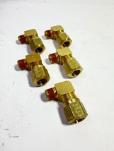 5-Brass DOT Air Brake Compression Fitting 3/8” OD Tube X 1/8” Male NPT 9... - $595.97 MXN