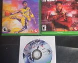 LOT OF 3: NBA 2K21 [Mamba Forever Ed.] +NBA 2K20 +MADDEN 16 [GAME ONLY]X... - $9.89
