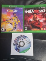 Lot Of 3: Nba 2K21 [Mamba Forever Ed.] +Nba 2K20 +Madden 16 [Game Only]Xbox One - £7.87 GBP