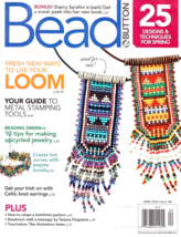 Bead &amp; Button Magazine July 2018 #144 New Ways Loom Metal Stamping Celti... - £5.13 GBP