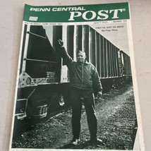 Vintage Penn Central Post Employee Magazine Publication Train Railroad Nov 1970 - £9.18 GBP