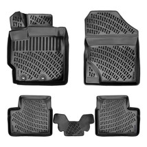 Custom 3D Molded Rubber Floor Mat for Toyota Yaris Yaris XP90 2005-2012 - £77.29 GBP