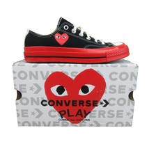 Converse x Chuck 70 OX Comme des Garcons CDG PLAY Mens 7 / Womens 9 NEW ... - £86.48 GBP