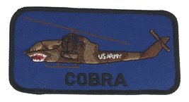 Desert Us Army Cobra AH-1 Helicopter Patch - Multi-colored - Veteran Owned Busin - £4.48 GBP