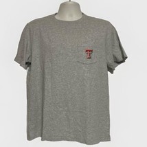 Vineyard Vines T Shirt Men&#39;s Medium Texas Tech University Red Raiders USA Flag - £9.99 GBP