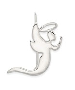 Sterling Silver Praying Angel Pin - €51,47 EUR