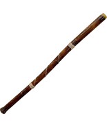 Hand-Fired Modern Didgeridoo With Beeswax Mouthpiece, Easy Player, And K... - £39.95 GBP