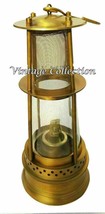 Antique Brass Minor Oil Lamp 12&quot; Vintage Nautical Ship Boat Light Maritime - £49.02 GBP