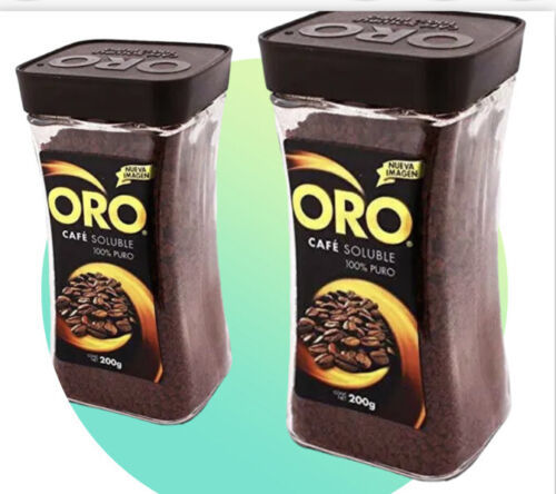 2 pk Cafe Oro Instant Coffee - Pack In Puerto Rico  Coffee - 200g from Lares PR