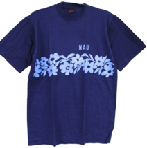 NAU VTG 1970s NOS T Shirt Single Stitch Blue Cotton University Varsity D... - $173.25