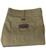 Wrangler Slim Outdoor Pants Mens Size 42x32 Khaki Workwear Hiking Active... - $31.68