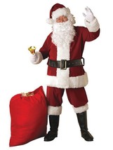 Rubie&#39;s Crimson Regency Plush Santa Suit - £149.18 GBP