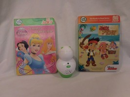LeapFrog TAG Junior Reading System case Lot 2 Disney Princess and Jake Pirates - $25.77