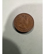 1959 HONG KONG 10 CENTS CIRCULATED COIN - $4.00