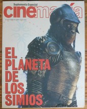 PLANET OF THE APES El Planeta de los Simios 2001 spain magazine cinemani... - £5.42 GBP