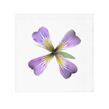 Craft Purple Flower Face Towel - £13.58 GBP