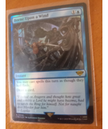 Borne Upon A Wind FOIL Magic The Gathering Rare Lord Of The Rings Middle... - $5.26