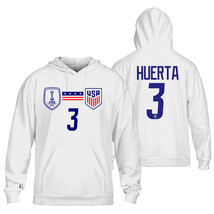 Sofia Huerta #3 USWNT Soccer FIFA Women&#39;s World Cup 2023 Hoodie - $54.99+