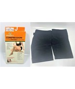 Compression Therapy Knee High Stockings 15-20 mmHg Closed Toe - Black/XXL - $20.29 CAD