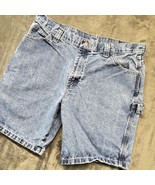 Wrangler Relaxed Fit Carpenter Denim Shorts Size 36 Blue Mens - €25,76 EUR