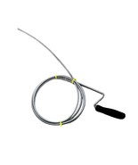 Manual Drain Snake Clog Remover - 10-Foot Metal Tool for Sinks, Drains, ... - $14.72 CAD