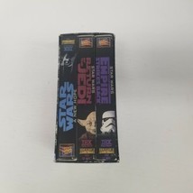 Star Wars Triology VHS Boxed Set of 3 Tapes, George Lucas, Sci Fi Collectible  - £10.21 GBP