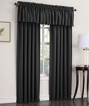 Sun Zero Madison Valance Black 54&quot;W x 18&quot; L - £11.15 GBP