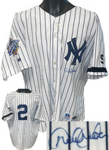 Derek Jeter signed New York Yankees 1999 World Series Game Model Russell MLB Jer - £1,100.45 GBP