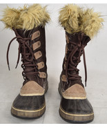 Sorel Joan of Arctic Tall Snow Boots Waterproof 7 Brown EUC Womens - $190.16 CAD