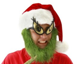 Dr. Seuss How The Grinch Stole Christmas Grinch Costume Eyes Glasses NEW UNWORN - £8.47 GBP
