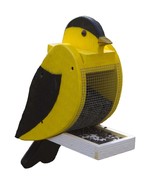 AMERICAN GOLDFINCH HANGING SEED FEEDER - Large Solid &amp; Amish Handmade in... - €68,46 EUR