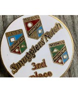 1970&#39;s SMUGGLERS NOTCH Enamel Ski Pin Madonna Mt Mansfield Vermont Trave... - £19.66 GBP