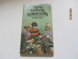 1975 Paperback Book Kids Indoor Gardening By Aileen Paul - £7.06 GBP