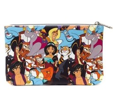 Disney Aladdin Multi Functional Vegan Leather Pouch, Cosmetic bag - £8.66 GBP
