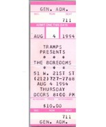 Boredoms Ticket Stub August 4 1994 Tramps New York City - £27.05 GBP