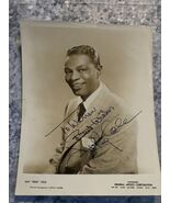 Original Photo 8 X 10 Nat King Cole Autograph Authentic Signed Singer - $5,001.58 MXN