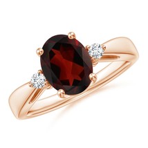 Authenticity Guarantee

ANGARA 2.07 Ct Tapered Shank Garnet Solitaire Ring wi... - $863.10