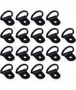 18Pcs Black D-Rings Anchor Lashing Tie Downs for Car, Truck, Trailer - $15.21 CAD