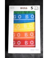 HUGO BOSS Herren 5-Pack Mehrfarbig Stretch Baumwolle Koffer Boxer Shorts - $47.36 CAD
