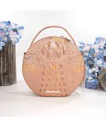 Brahmin Rose Gold Iridescent Melbourne Leather Lane Crossbody Bag NWT - $321.26