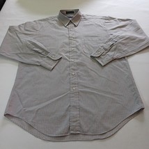 Preswick &amp; More Men&#39;s Cotton Shirt Long Sleeve Striped Button-up Sz 15 1... - $13.85